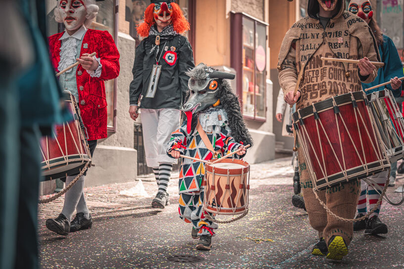 Dienstag und Kinderfasnacht